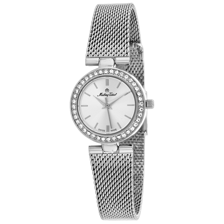 Mathey Tissot Stainless steel case watch in silver
