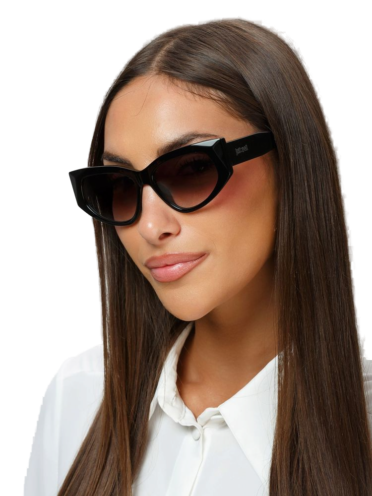 Just Cavalli SJC169 Acetate sunglasses in black