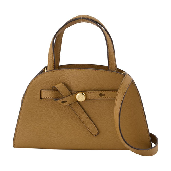 Romy Small Bauletto Purse - Tory Burch Leather Beige Calfskin Bags / Handbags-purses