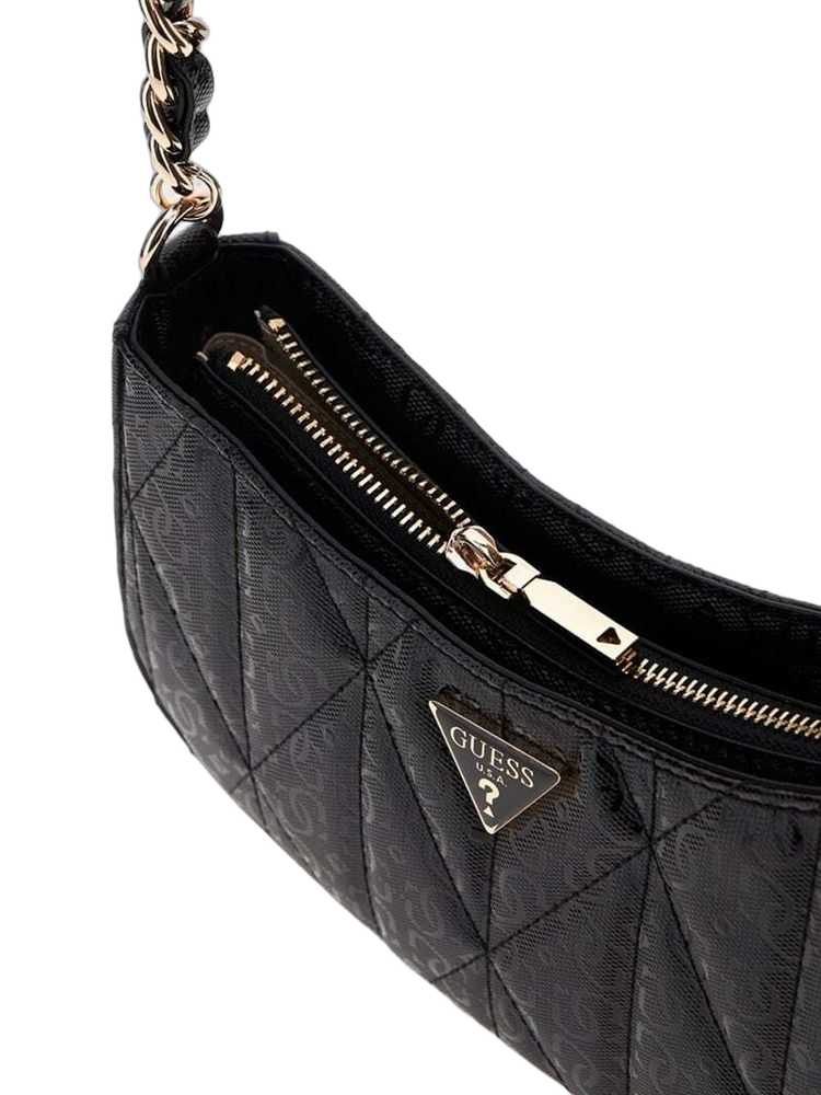 Guess 100% Polyurethane shoulder bag in black