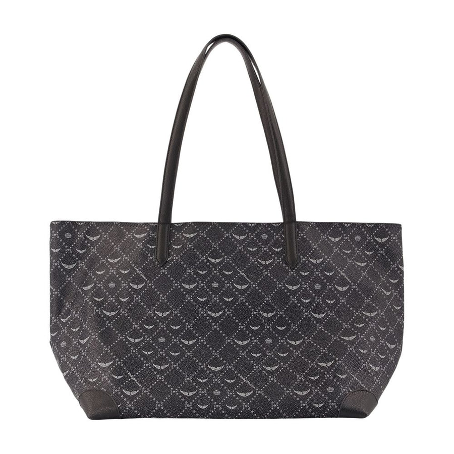 Z Xl Monogram Tote Bag - Zadig & Voltaire Synthetic Black / Totes-shopping-bags