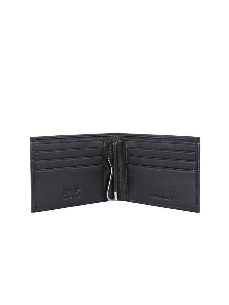 Momo Design 100% Leather wallet in black