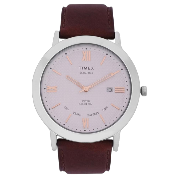 Timex watch in silver