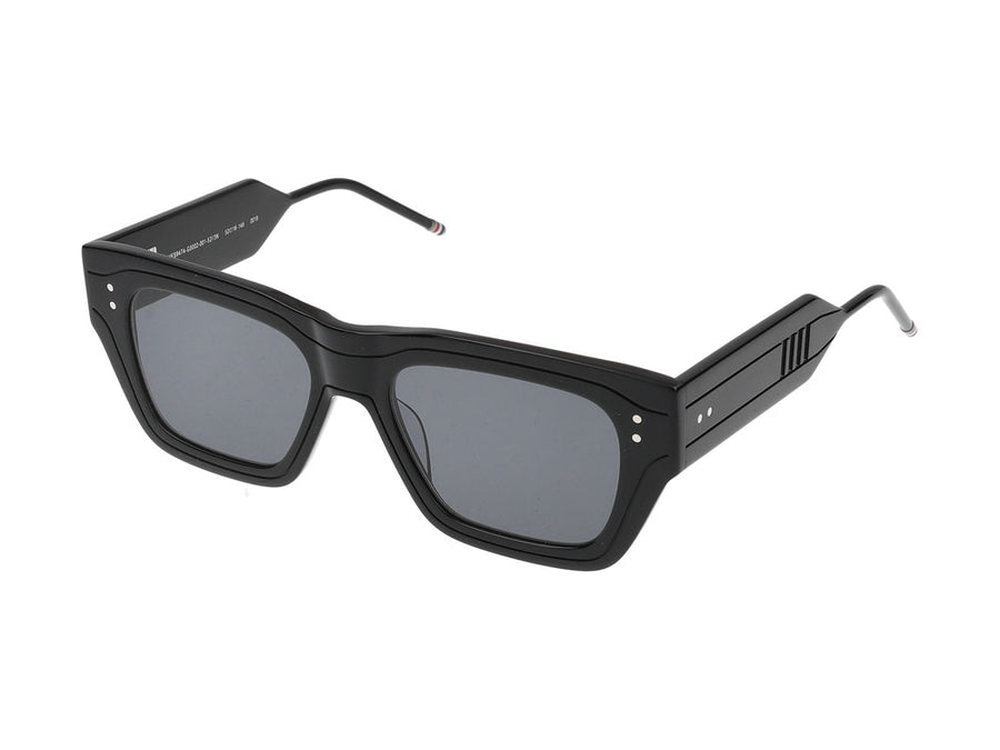 Thom Browne UES947A-G0002-001-52 Acetate/Titanium sunglasses in black