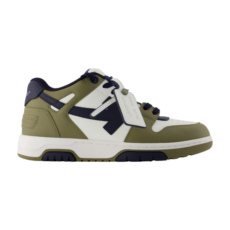 Off-White Calfskin sneaker in multicolor