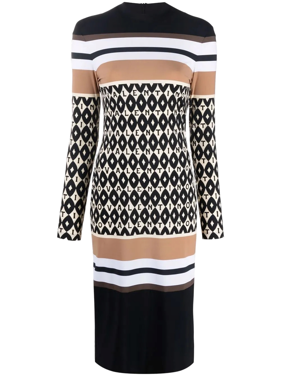 Valentino Knit (composition unspecified) dress in black