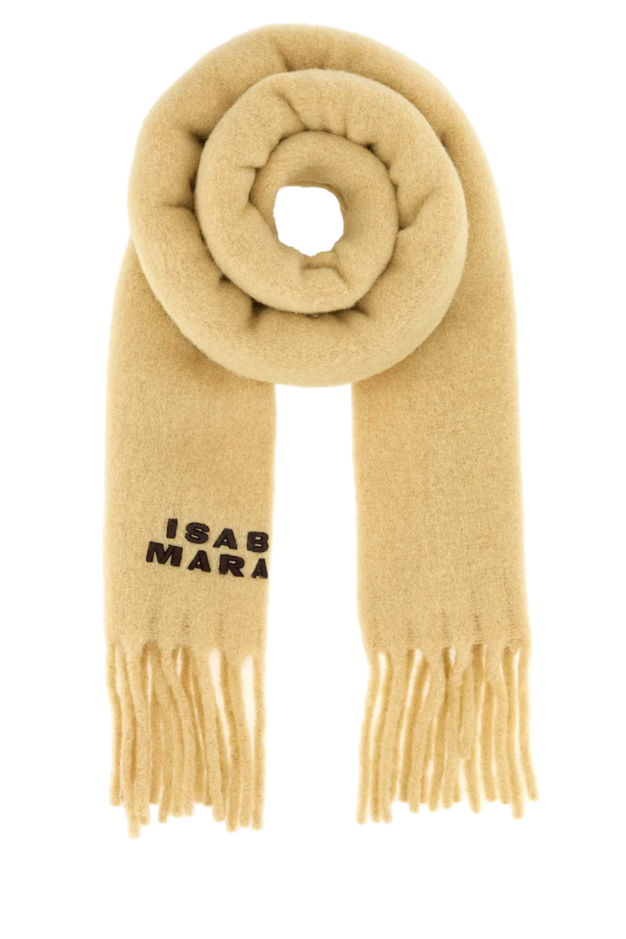 Isabel Marant 80% Alpaca scarf in beige