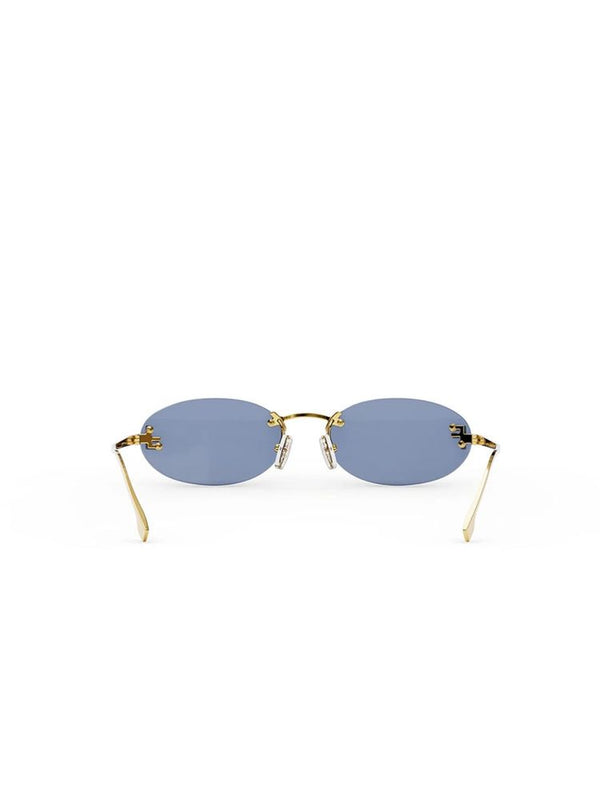 Fendi FE4075US Metal sunglasses in gold