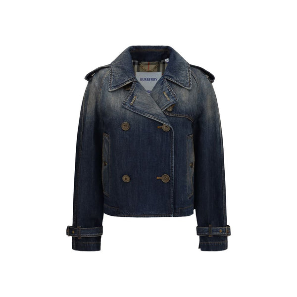 Burberry 100% Cotton jacket in blue