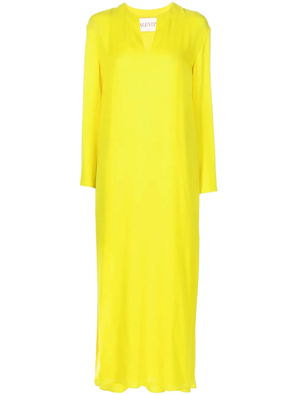 Valentino dress in yellow