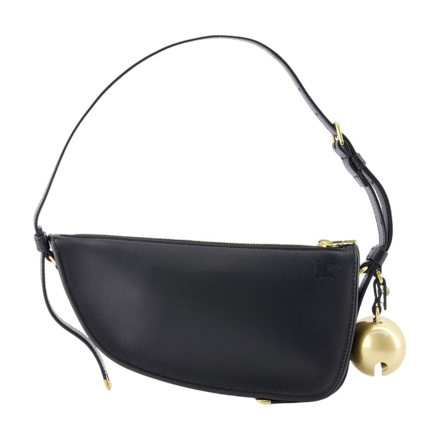 Burberry Lambskin shoulder bag in black