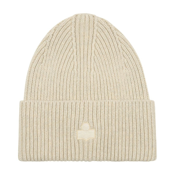 Isabel Marant BE037MFB-D1D02A-02LY Cotton beanie in gray