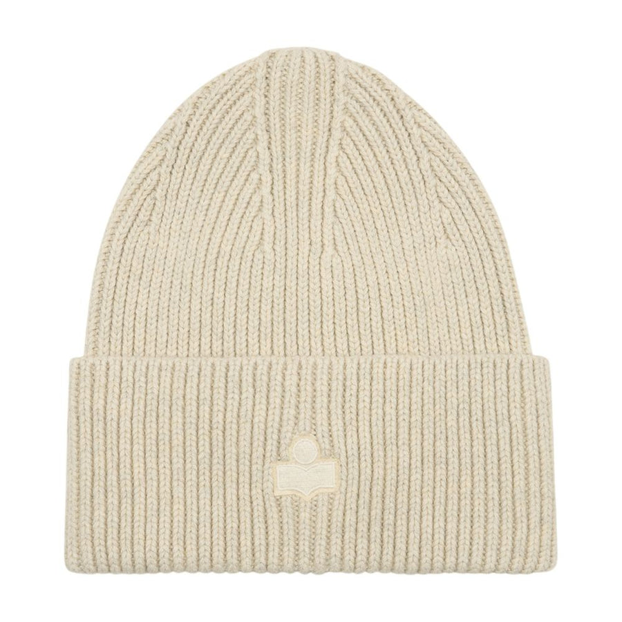 Isabel Marant BE037MFB-D1D02A-02LY Cotton beanie in gray
