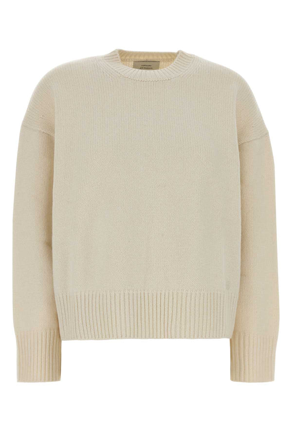 Ivory Wool Pia Sweater Exterior: Cashmere Maglie