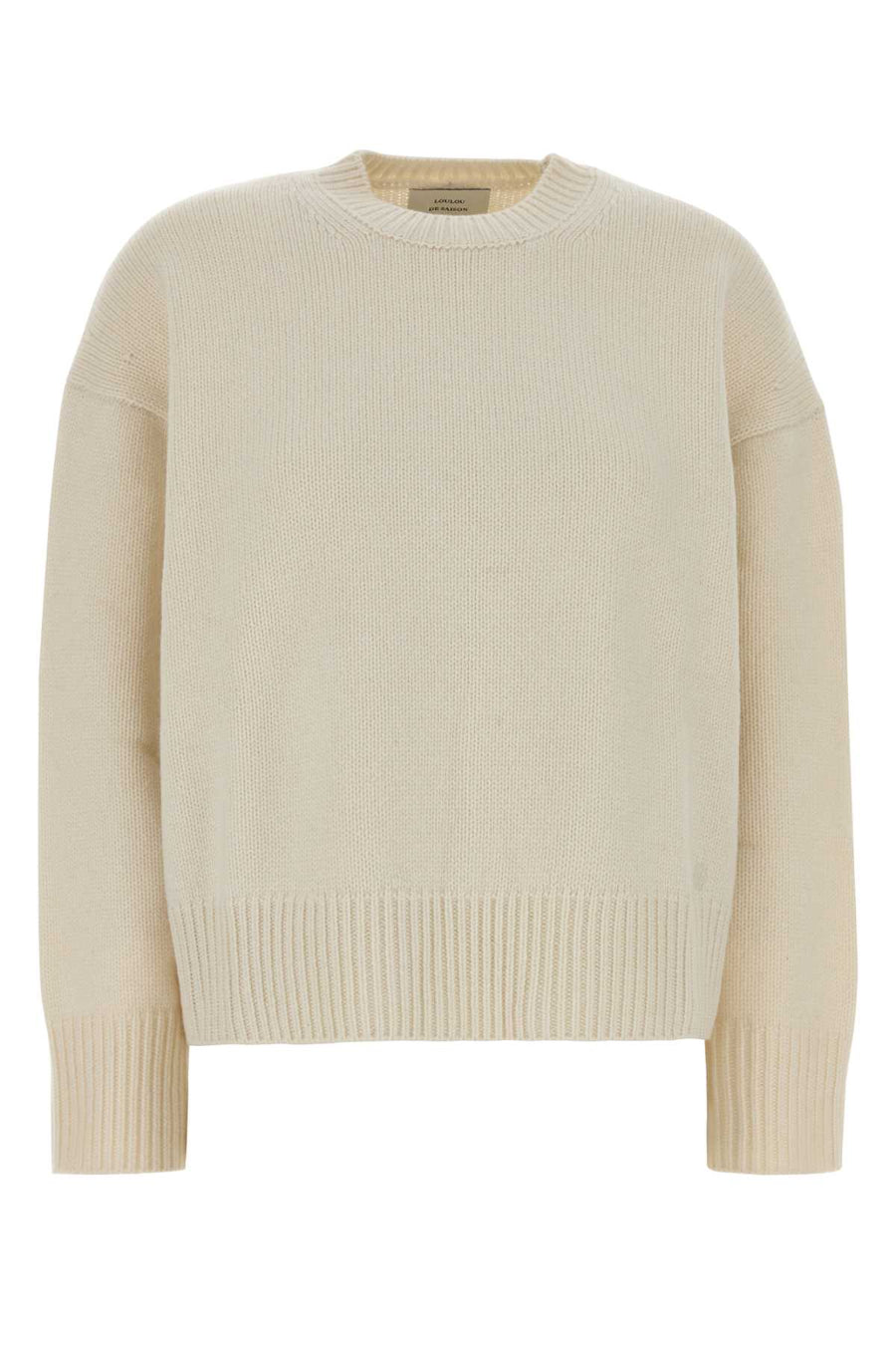 Ivory Wool Pia Sweater Exterior: Cashmere Maglie