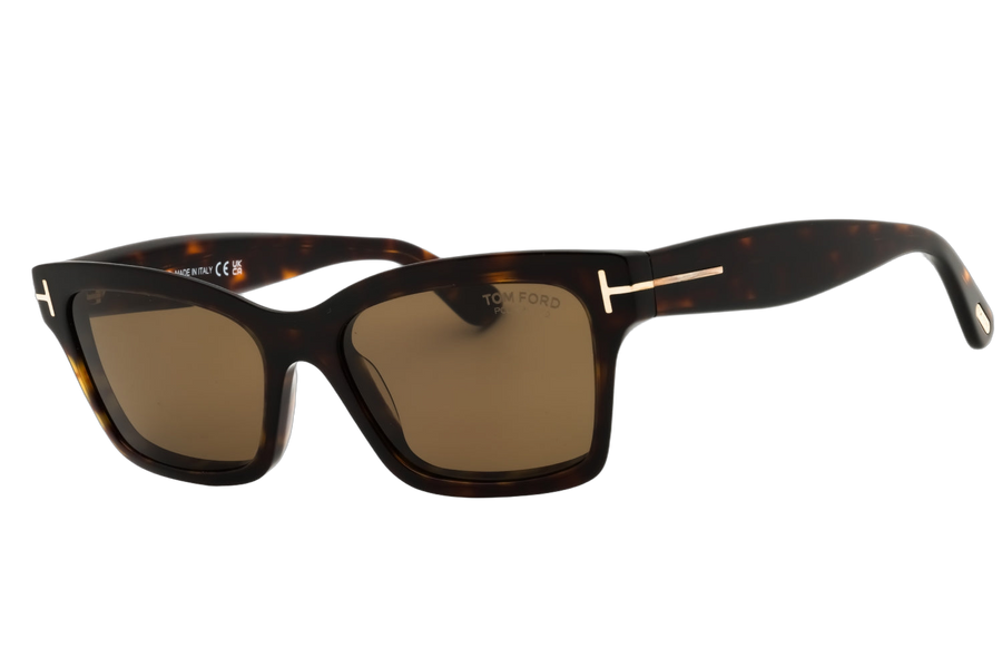 Tom Ford Acetate frame sunglasses in brown
