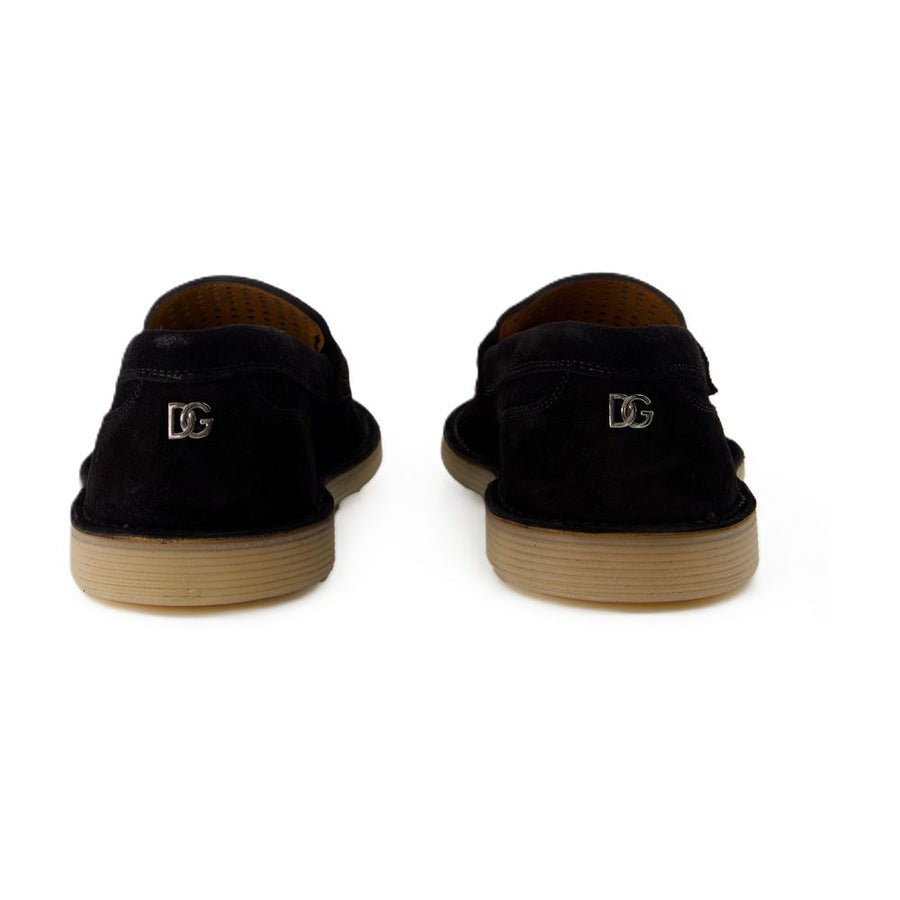 Dolce&Gabbana suede loafer in black