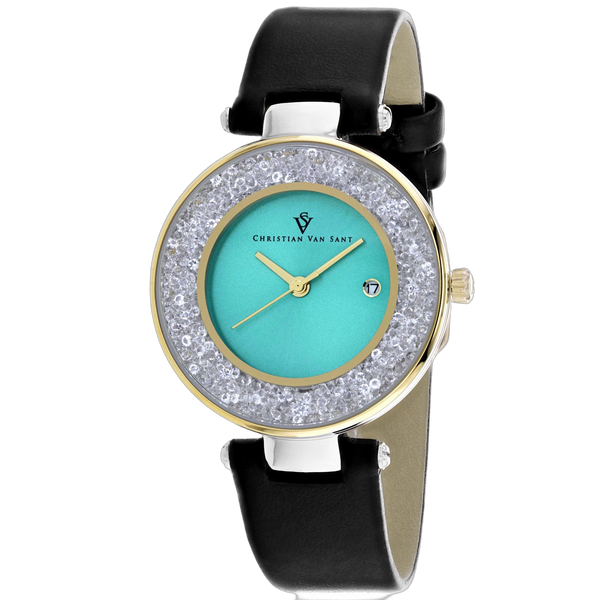 Christian Van Sant Stainless steel case watch in blue