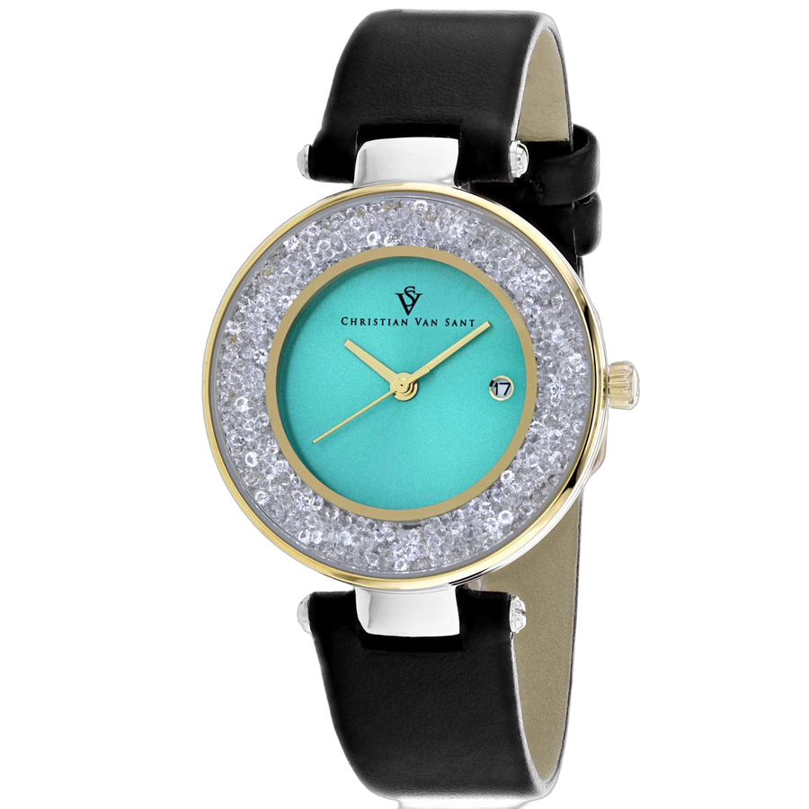 Christian Van Sant Stainless steel case watch in blue