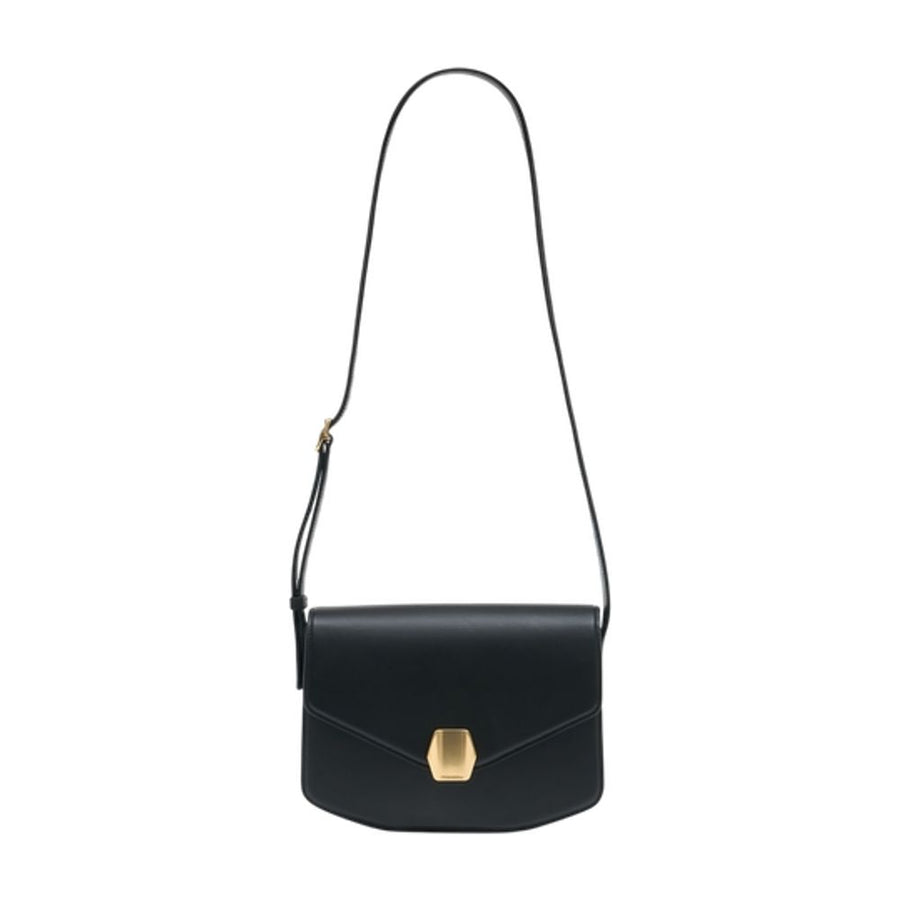 Officine Generale Cowhide crossbody bag in black