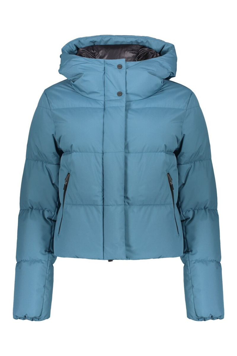 Herno Outer: 100% Polyester down jacket in blue