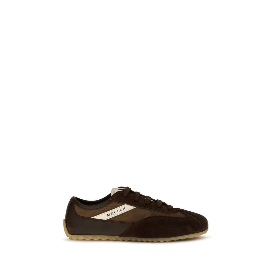 Alexander McQueen 100% Suede sneaker in brown