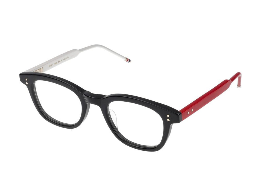 Thom Browne UEO921A-G0002-964-48 Acetate/Titanium eyeglasses in black
