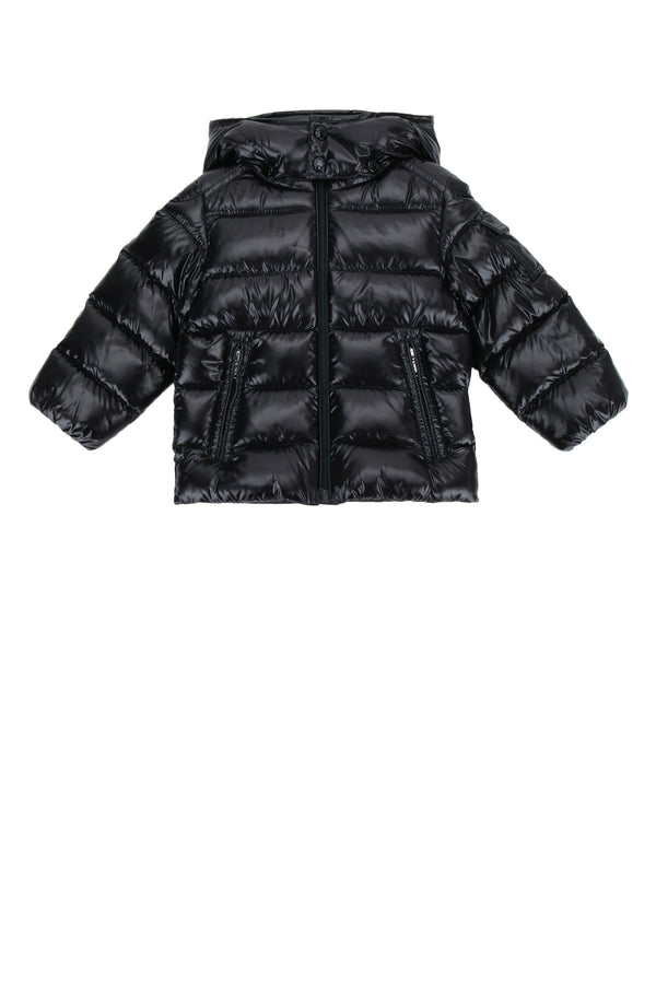 Moncler_maya Jacket Black Mixed Fibres Giacche E Gilet