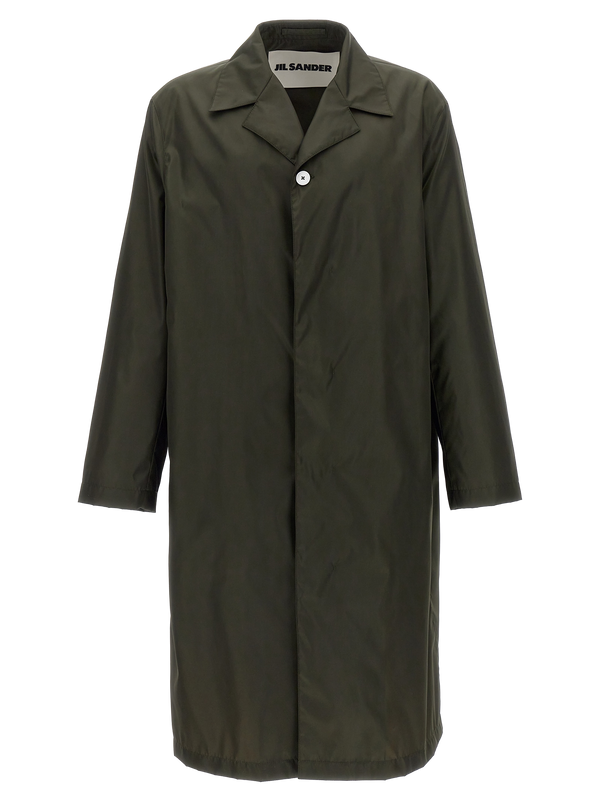 Bicolor Polyamide Coat Clothing
