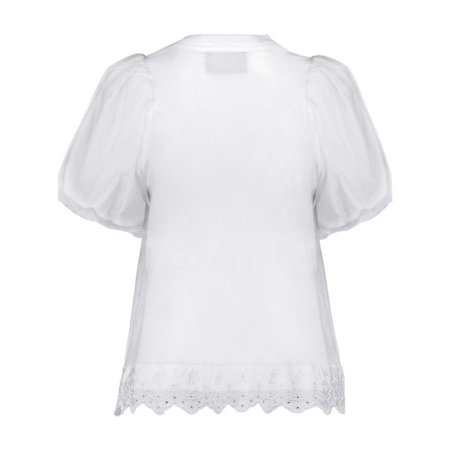Simone Rocha Cotton blouse in white