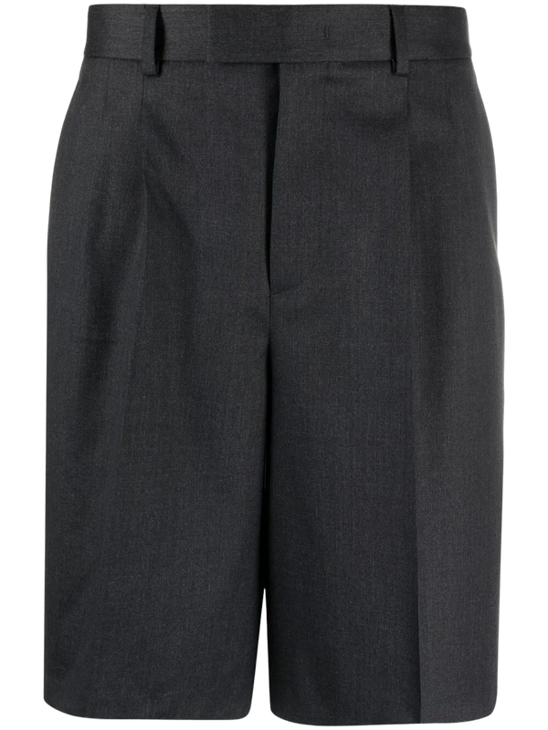 Valentino Cotton shorts in gray