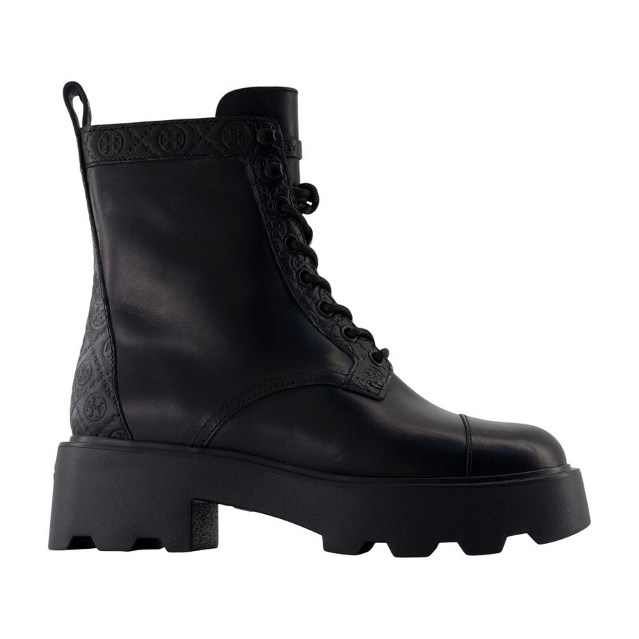 Tory Burch Calfskin ankle boot in black