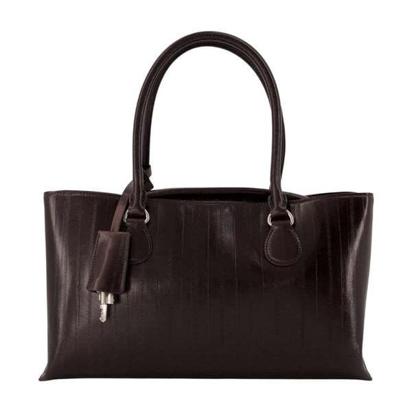 Osoi Cowhide tote bag in brown