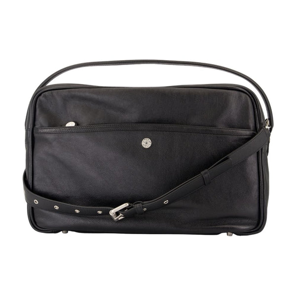 Acne Studios Calfskin shoulder bag in black