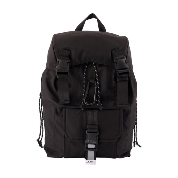 A.P.C. nylon backpack in black
