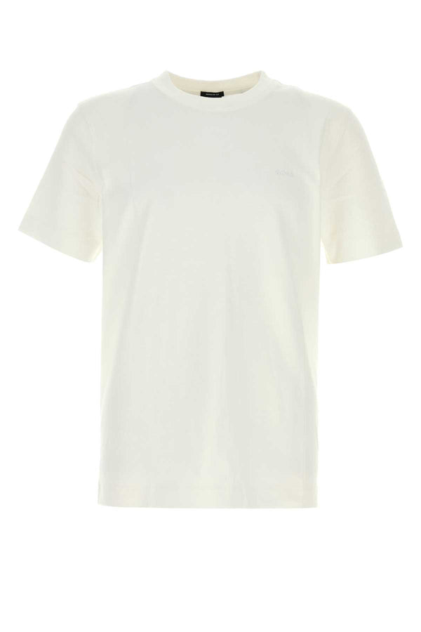 White Cotton T-Shirt Exterior
