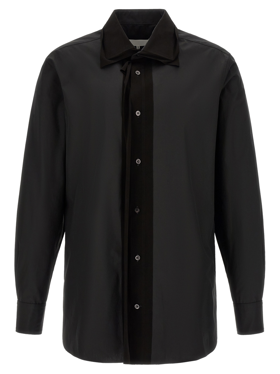 Maison Margiela Cotton shirt in black