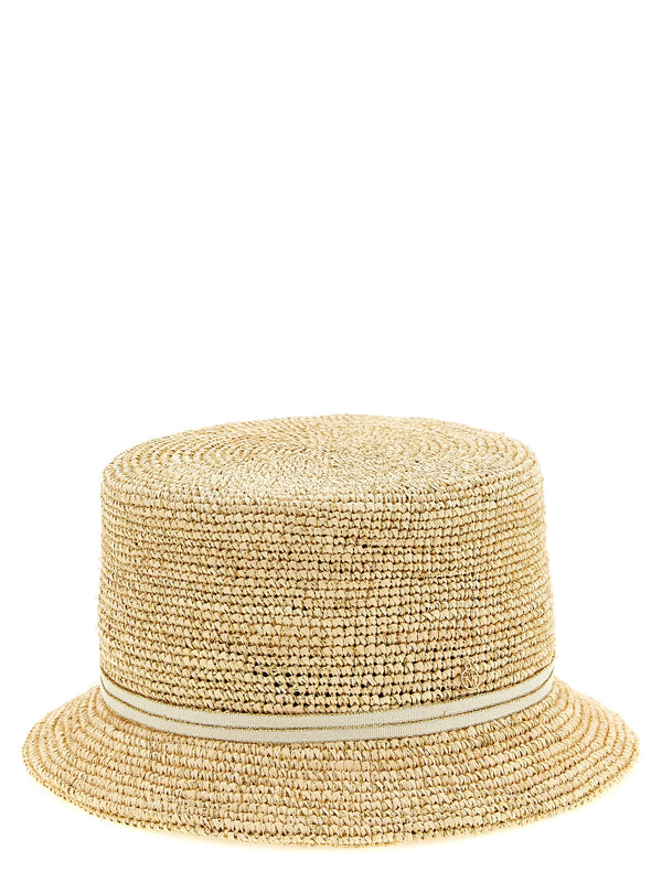 Beige Fabric Sunhat Accessory