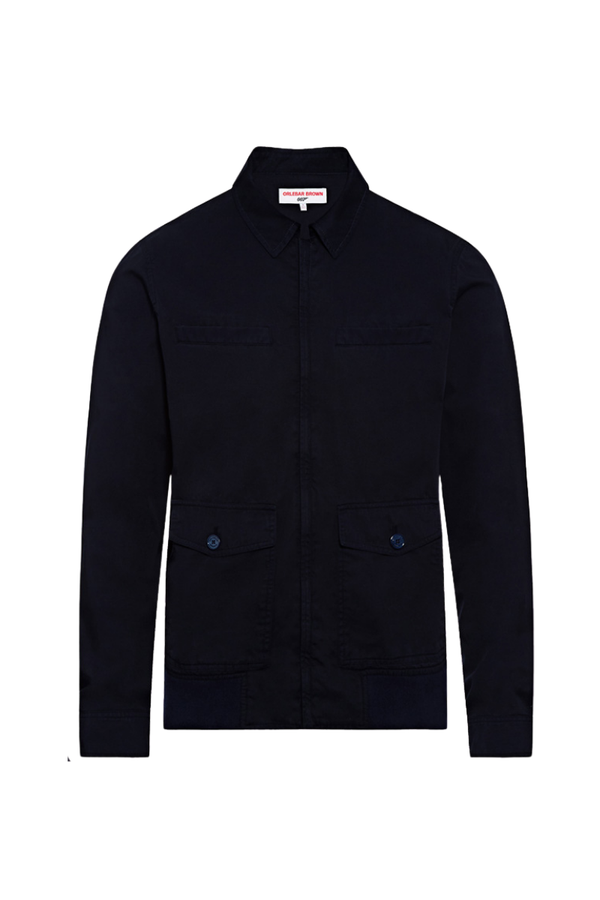 Orlebar Brown 100% Cotton jacket in navy
