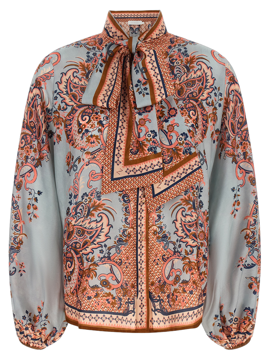 Zimmermann 100% Silk blouse in multicolor