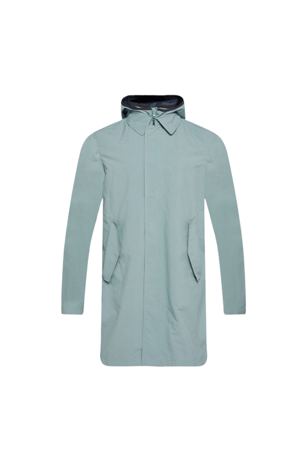 Herno 100% Polyester coat in green