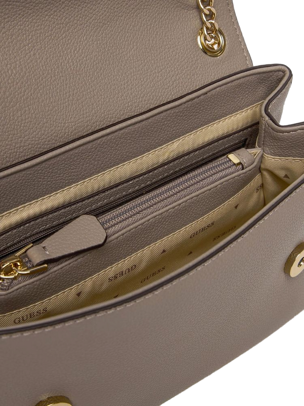 Guess 100% Polyurethane crossbody bag in taupe