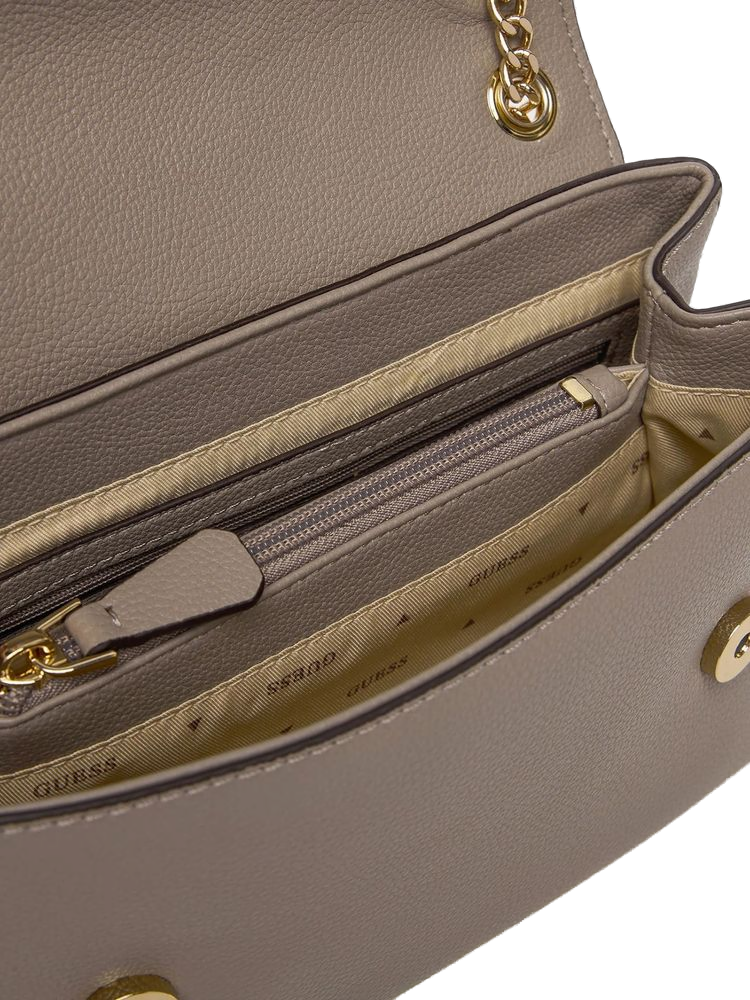 Guess 100% Polyurethane crossbody bag in taupe