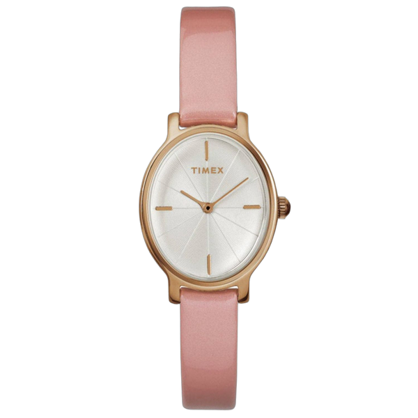 Timex Stainless steel case watch in rose gold