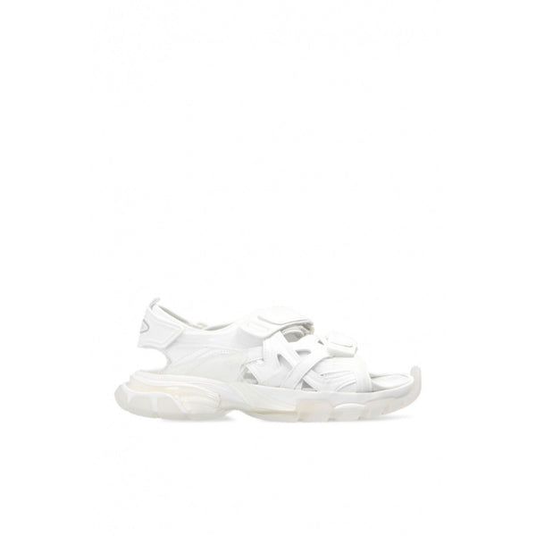 Balenciaga 95% polyurethane sandal in white