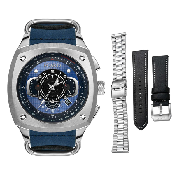 Egard watch in blue