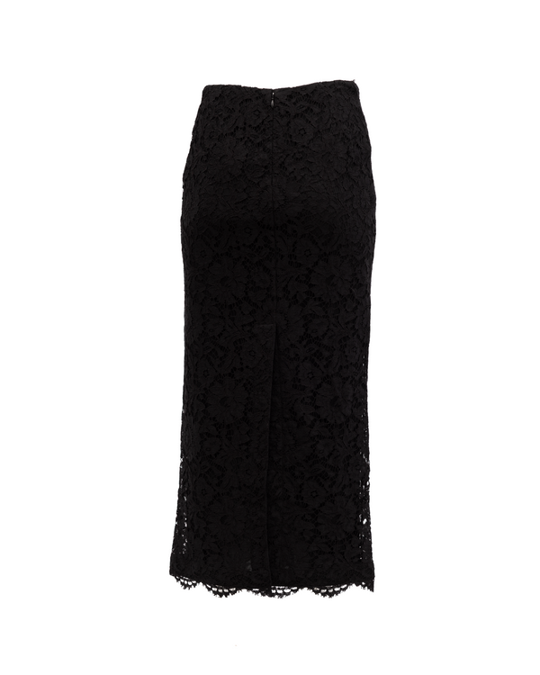 Women Black Lace Skirt