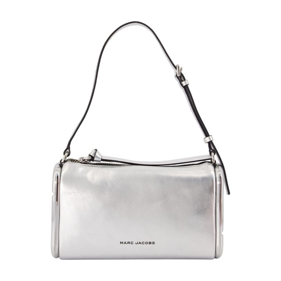 The Juliette Shoulder Bag - Marc Jacobs Leather Silver Cowhide / Shoulder-hobo-bags