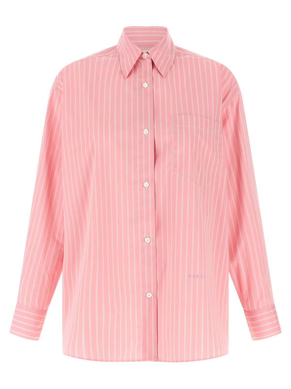 Marni 89% cotton blouse in pink
