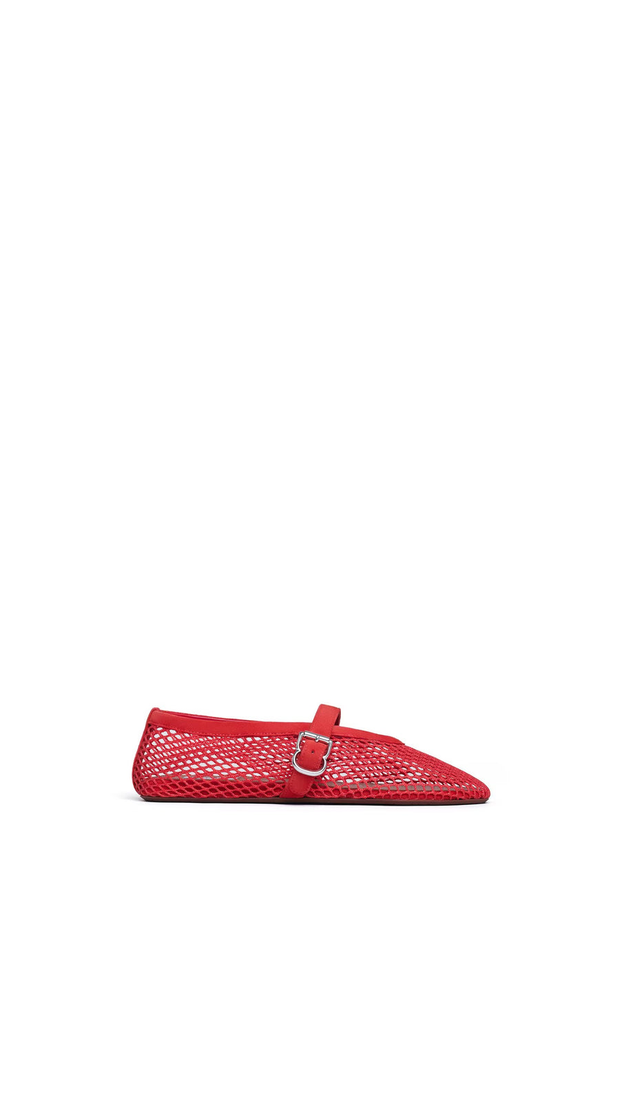 Maison AlaïA Mesh flat in red